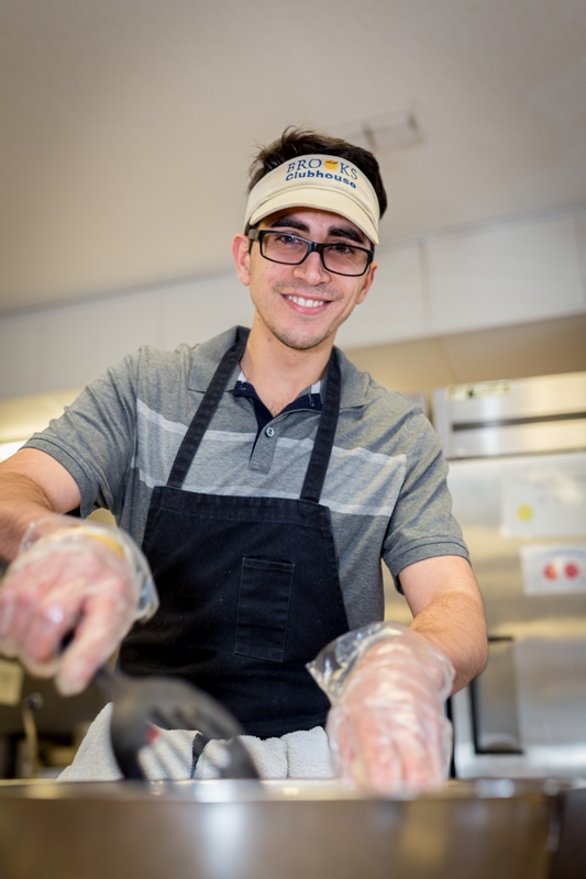 Jimmy in the kitchen