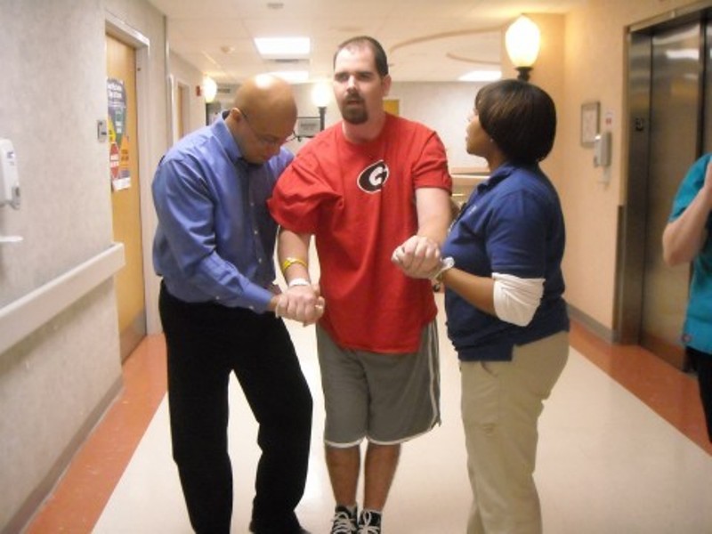 Stroke Patient Walking