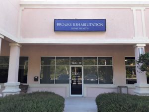 Outside Brooks Rehabilitation in Fernandina Beach