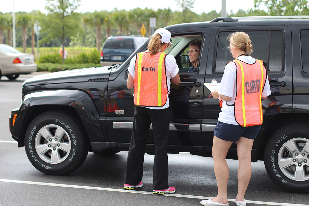 Car Fit at Brooks Rehabilitation