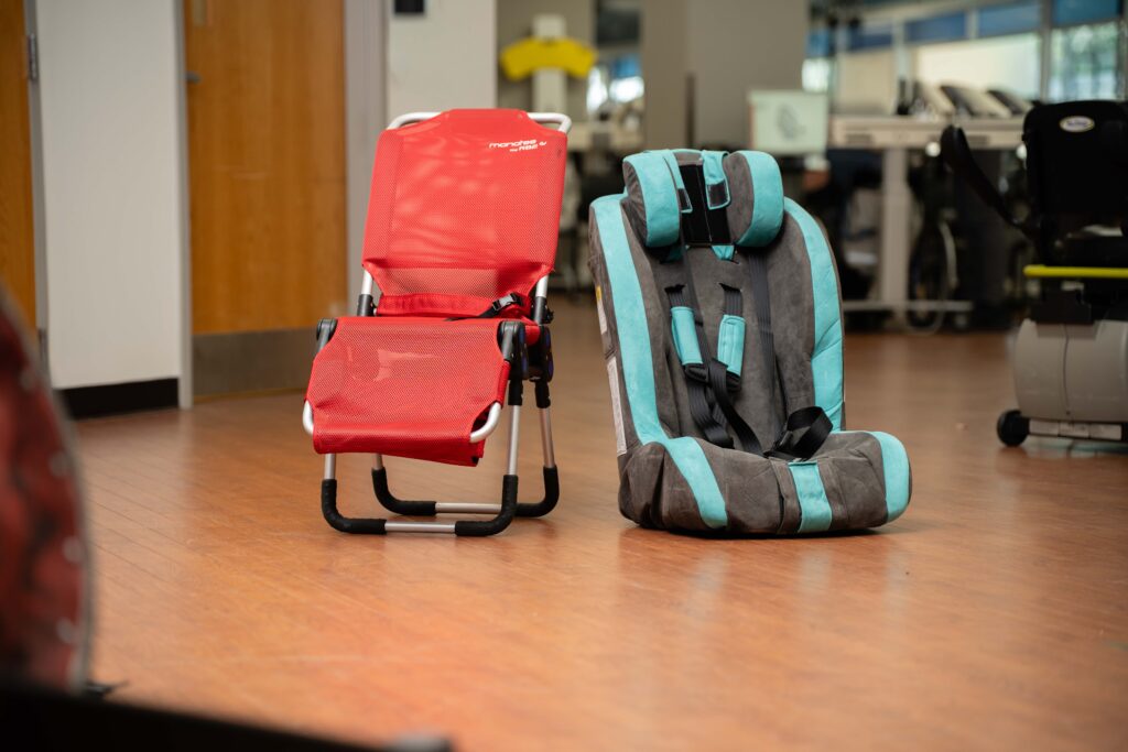 wheelchair clinic equipment and chairs
