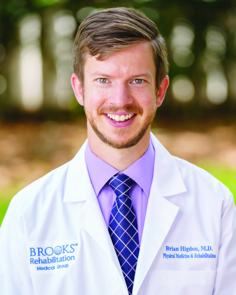Brian Higdon, MD, medical director of Brooks SCI program.