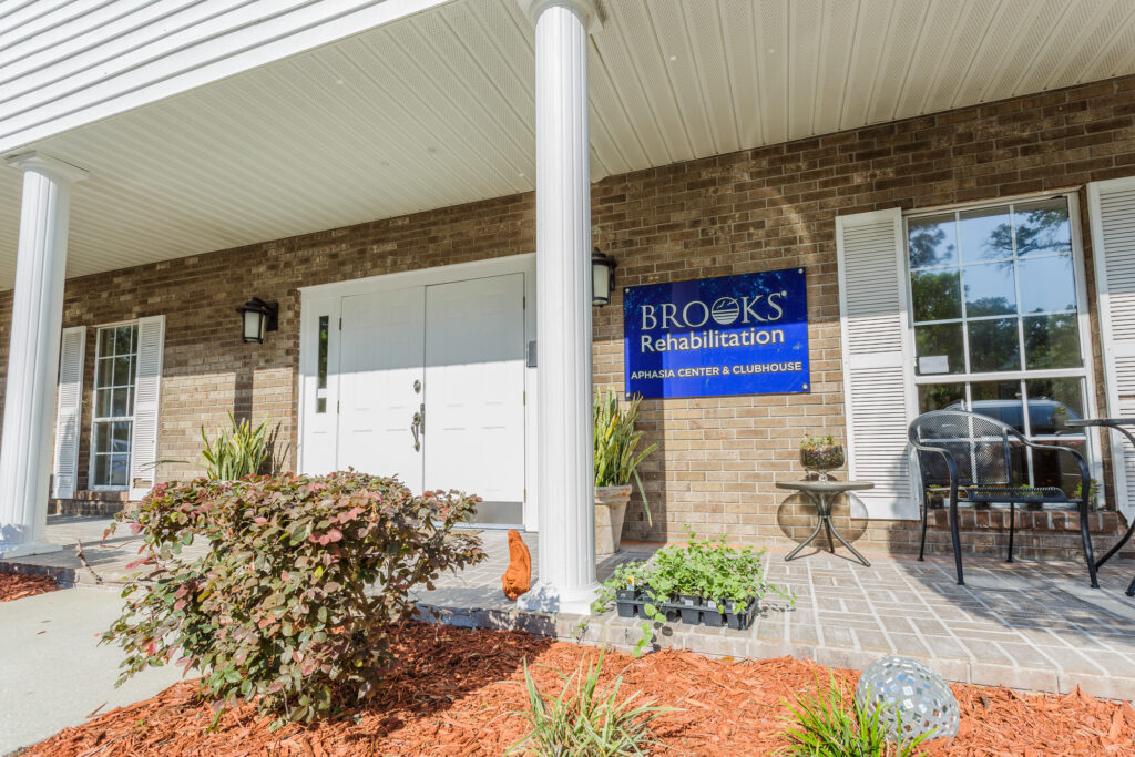 exterior building photo for aphasia center.