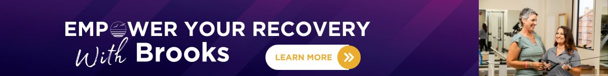 blog cta empower your recovery with brooks. 