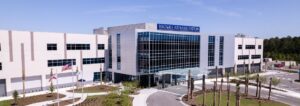 Exterior photo of Brooks Rehabilitation hospital Bartram Campus.