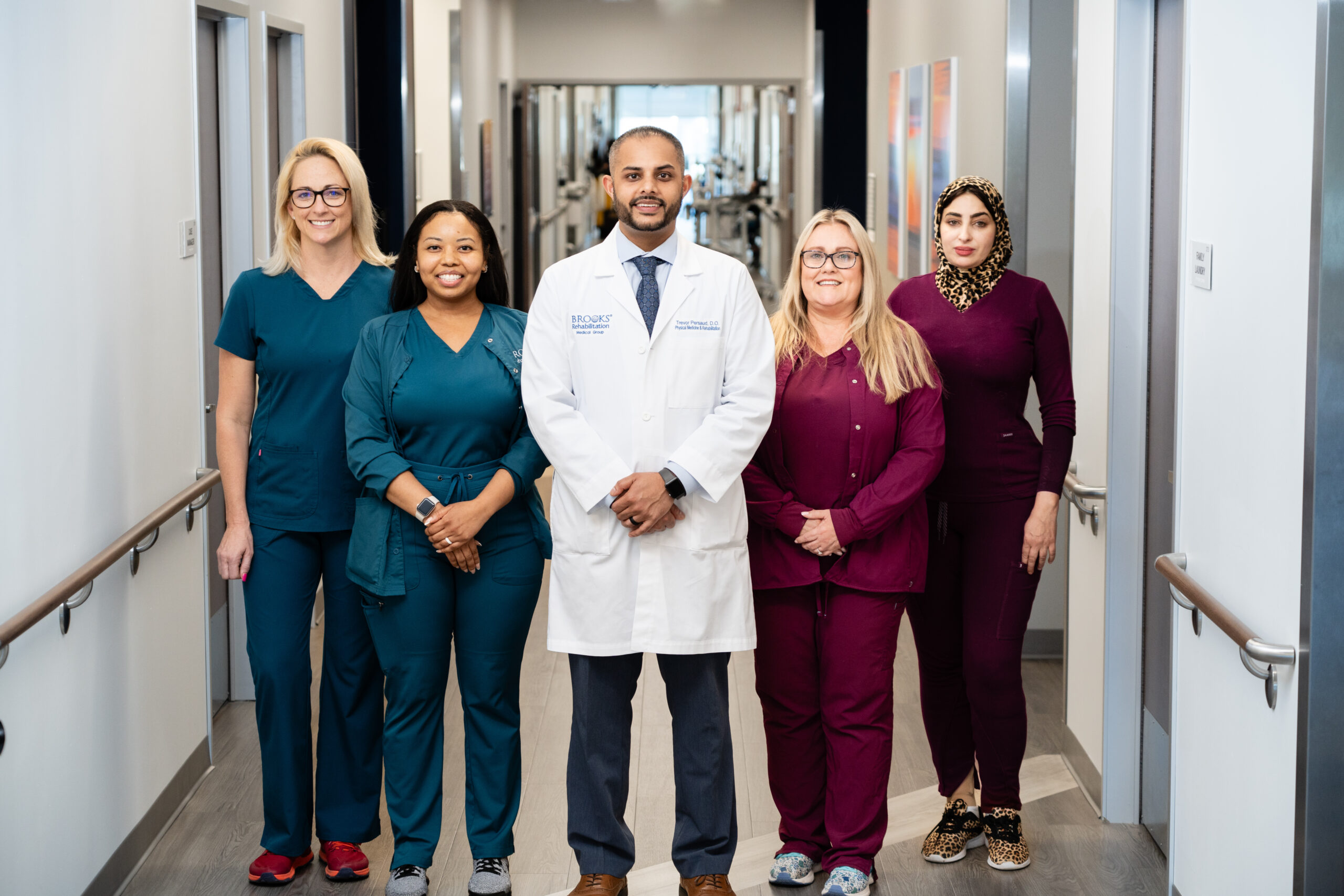 Care team at Brooks Rehabilitation Hospitals