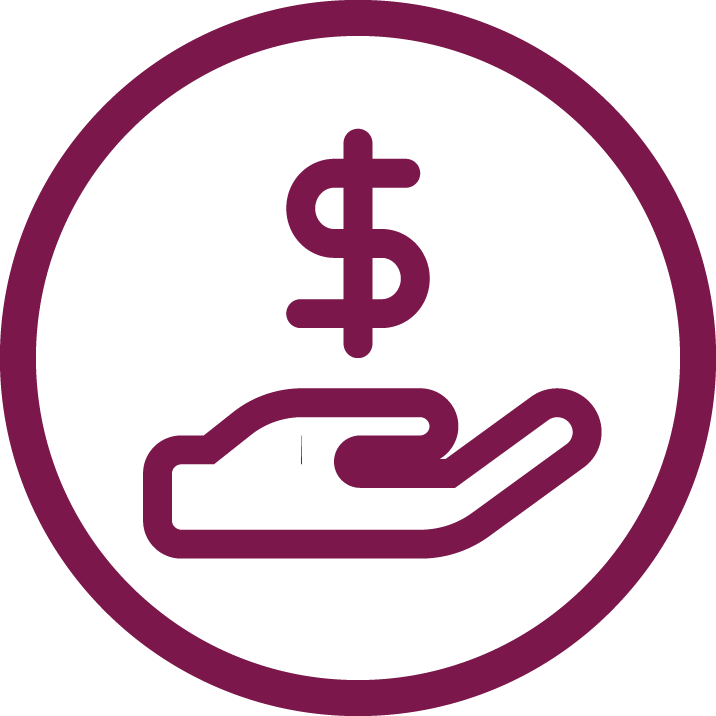 financial assistance icon