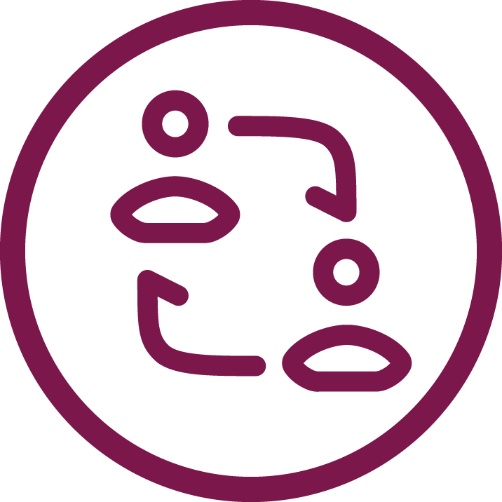 peer mentoring icon