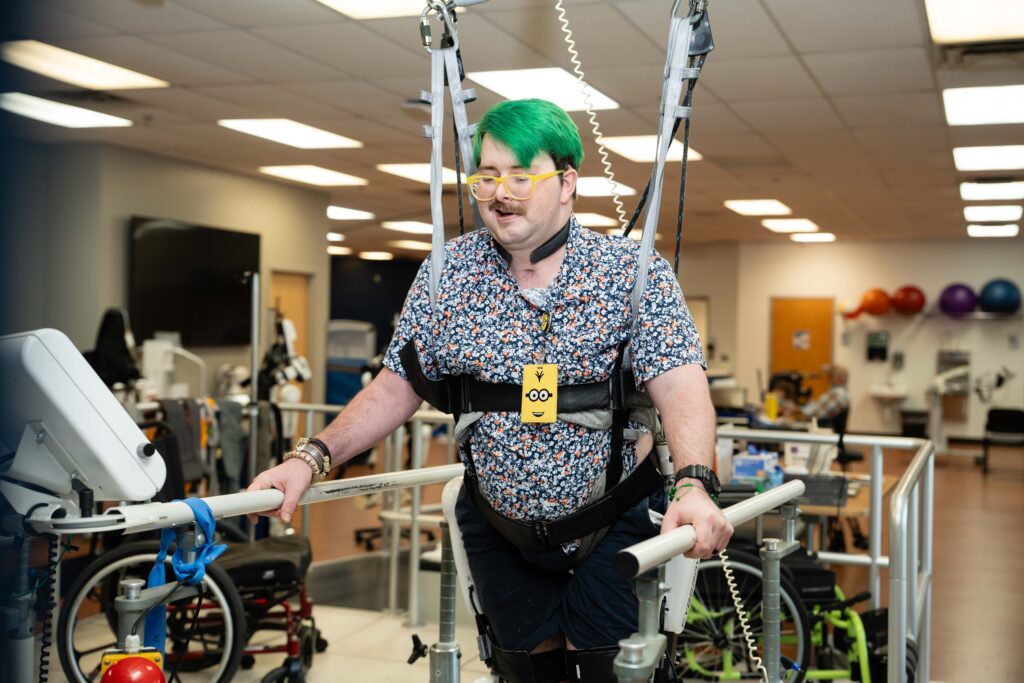 Nick using cyberdyne