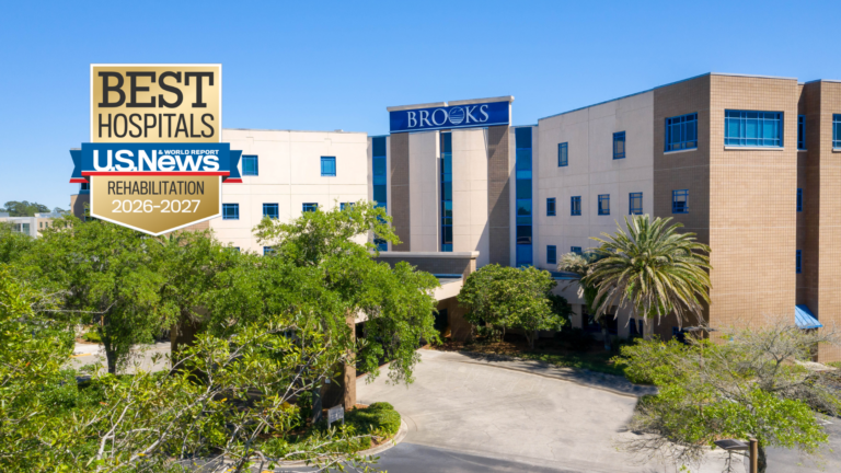 University Hospital with US News Badge